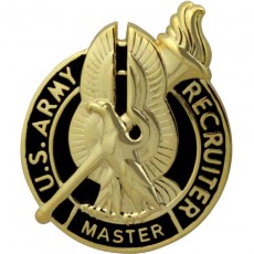 [Vanguard] Army Identification Badge: Master Recruiter - gold