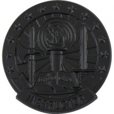 [Vanguard] Army Identification Badge Subdued Metal: Basic Instructor - Black