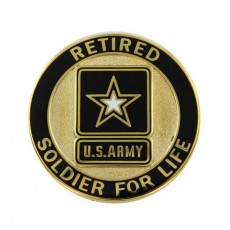 [Vanguard] Army Identification Badge: Soldier for Life - Retired