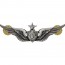 [Vanguard] Army Badge: Senior Aircraft Crewman: Aircrew - regulation size, silver oxidized