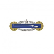 [Vanguard] Army Dress Badge: Combat Infantry Second Award - miniature, mirror finish