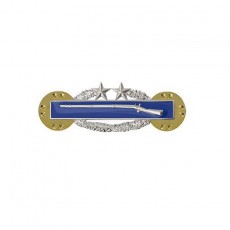 [Vanguard] Army Dress Badge: Combat Infantry Third Award - miniature, mirror finish