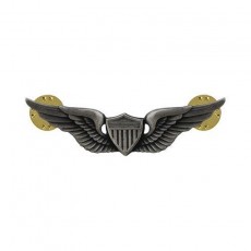 [Vanguard] Army Dress Badge: Aviator - miniature, silver oxidized