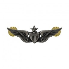[Vanguard] Army Dress Badge: Senior Aviator - miniature, silver oxidized