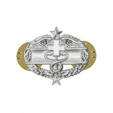 [Vanguard] Army Dress Badge: Combat Medical Third Award - miniature, mirror finish