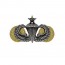 [Vanguard] Army Dress Badge: Senior Parachute - miniature, silver oxidized