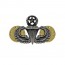 [Vanguard] Army Dress Badge: Master Parachute - miniature, silver oxidized