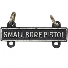[Vanguard] Army Qualification Bar: Small Bore Pistol - silver oxidized finish