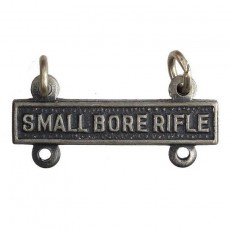 [Vanguard] Army Qualification Bar: Small Bore Rifle - silver oxidized finish