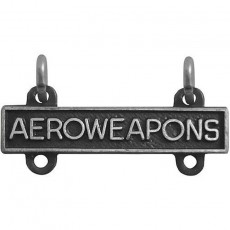 [Vanguard] Army Qualification Bar: Aero Weapons - silver oxidized finish