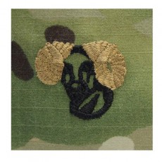 [Vanguard] Army Embroidered Badge on OCP Sew On: Rams Head