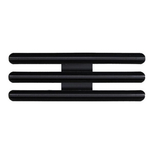 [Vanguard] Ribbon Mounting Bar: 9 Ribbons - black metal 1/8 Inch spacing