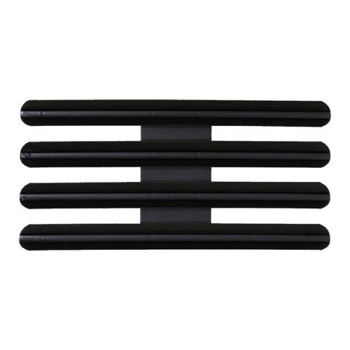 [Vanguard] Ribbon Mounting Bar: 12 Ribbons - black metal 1/8 Inch spacing