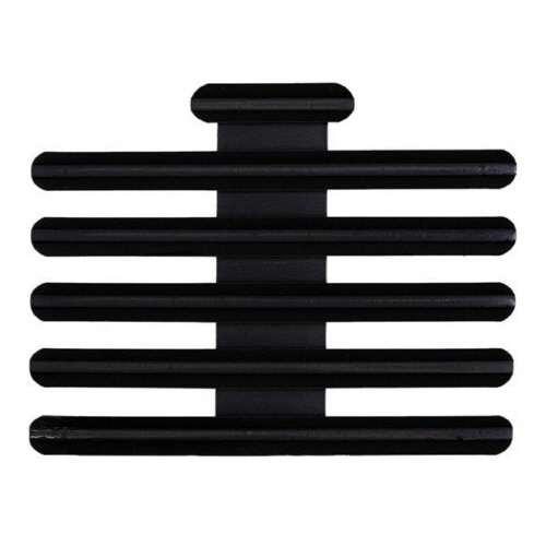 [Vanguard] Ribbon Mounting Bar: 16 Ribbons - black metal 1/8 Inch spacing