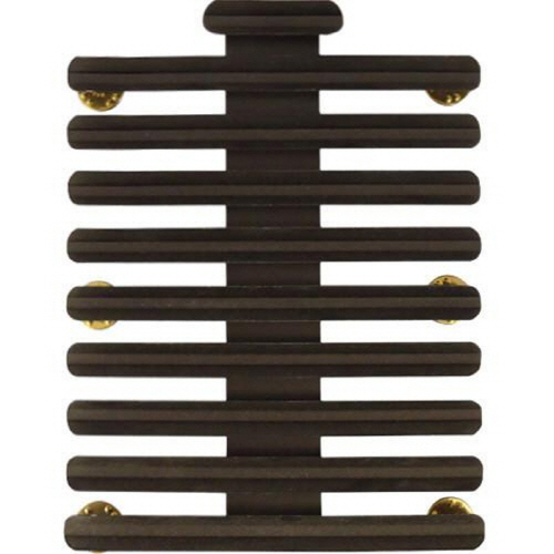 [Vanguard] Ribbon Mounting Bar: 28 Ribbons - black metal 1/8 Inch spacing