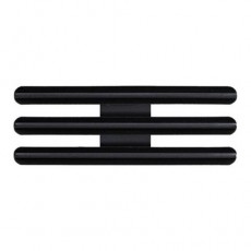 [Vanguard] Ribbon Mounting Bar: 9 Ribbons - black metal 1/8 Inch spacing