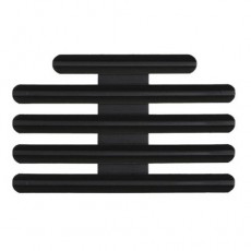 [Vanguard] Ribbon Mounting Bar: 14 Ribbons - black metal 1/8 Inch spacing