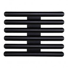 [Vanguard] Ribbon Mounting Bar: 18 Ribbons - black metal 1/8 Inch spacing
