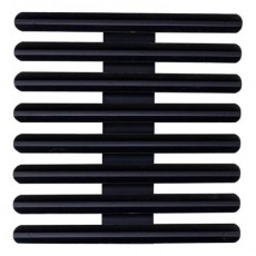 [Vanguard] Ribbon Mounting Bar: 24 Ribbons - black metal 1/8 Inch spacing