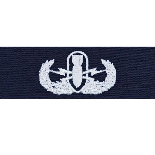 [Vanguard] Navy Embroidered Badge: Explosive Ordnance Disposal - coverall