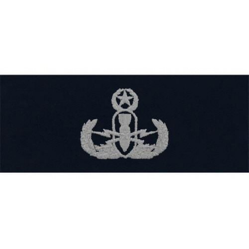 [Vanguard] Navy Embroidered Badge: Master Explosive Ordnance Disposal - coverall