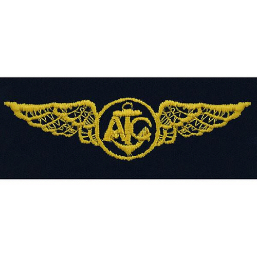 [Vanguard] Navy Embroidered Badge: Air Crew - embroidered on coverall