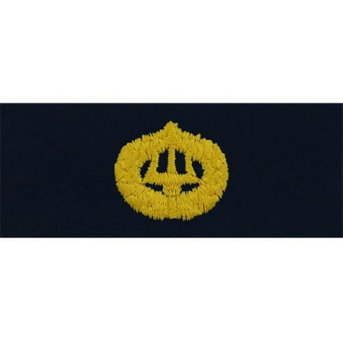 [Vanguard] Navy Embroidered Badge: Command Ashore - embroidered on coverall