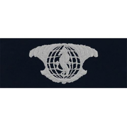 [Vanguard] Navy Embroidered Badge: Integrated Undersea Surveillance - coverall