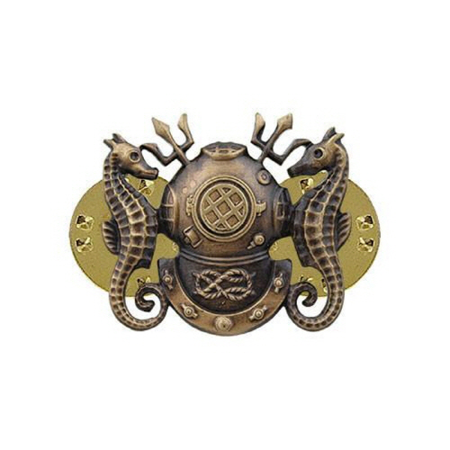 [Vanguard] Badge: Diving Officer - miniature, oxidized