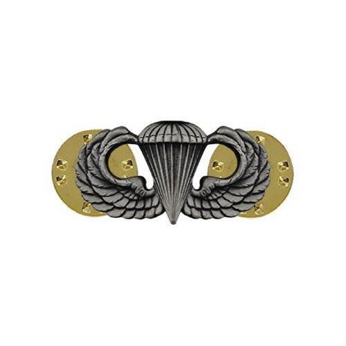 [Vanguard] Dress Badge: Basic Parachutist Insignia - miniature, oxidized