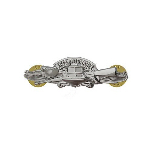 [Vanguard] Navy Badge: Expeditionary Warfare Specialist - miniature, mirror finish