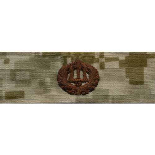 [Vanguard] Navy Embroidered Badge: Command Ashore - Desert Digital