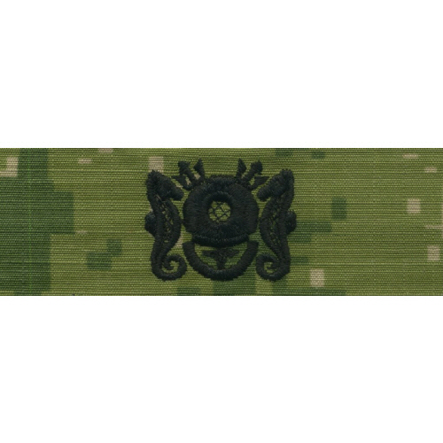 [Vanguard] Navy Embroidered Badge: Diving Medical Technician - Woodland Digital