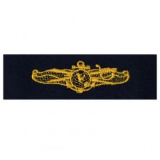 [Vanguard] Navy Embroidered Badge: Information Dominance Warfare Officer - embroidered on coverall