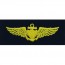 [Vanguard] Navy Embroidered Badge: Aviator - embroidered on coverall