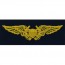 [Vanguard] Navy Embroidered Badge: Naval Flight Officer - embroidered on coverall