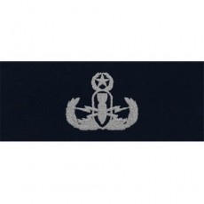 [Vanguard] Navy Embroidered Badge: Master Explosive Ordnance Disposal - coverall