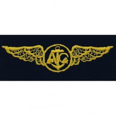 [Vanguard] Navy Embroidered Badge: Air Crew - embroidered on coverall