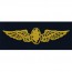 [Vanguard] Navy Embroidered Badge: Aviation Physiologist - coverall