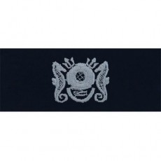 [Vanguard] Navy Embroidered Badge: Master Diver Enlisted. - coverall