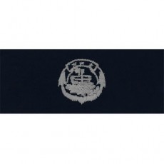 [Vanguard] Navy Embroidered Badge: Small Craft Enlisted - embroidered on coverall