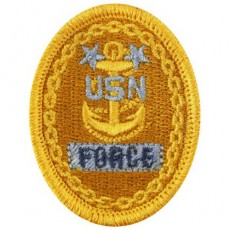 [Vanguard] Navy Embroidered Badge: E9 Force - embroidered on coverall