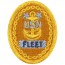 [Vanguard] Navy Embroidered Badge: E9 Fleet - embroidered on coverall