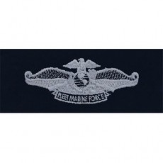 [Vanguard] Navy Embroidered Badge: Fleet Marine Force - embroidered on coverall