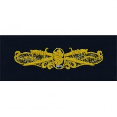 [Vanguard] Navy Embroidered Badge: Surface Warfare Dental - coverall
