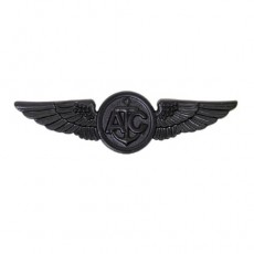 [Vanguard] Badge: Aircrewman - regulation size, black metal