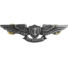 [Vanguard] Navy Badge: Aviation Warfare Specialist - regulation size, oxidized