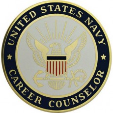 [Vanguard] Navy Breast Badge: Career Counselor - regulation size