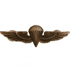 [Vanguard] Badge: Parachutist - regulation, antique
