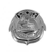 [Vanguard] Navy Badge: Small Craft Enlisted - regulation size, mirror finish